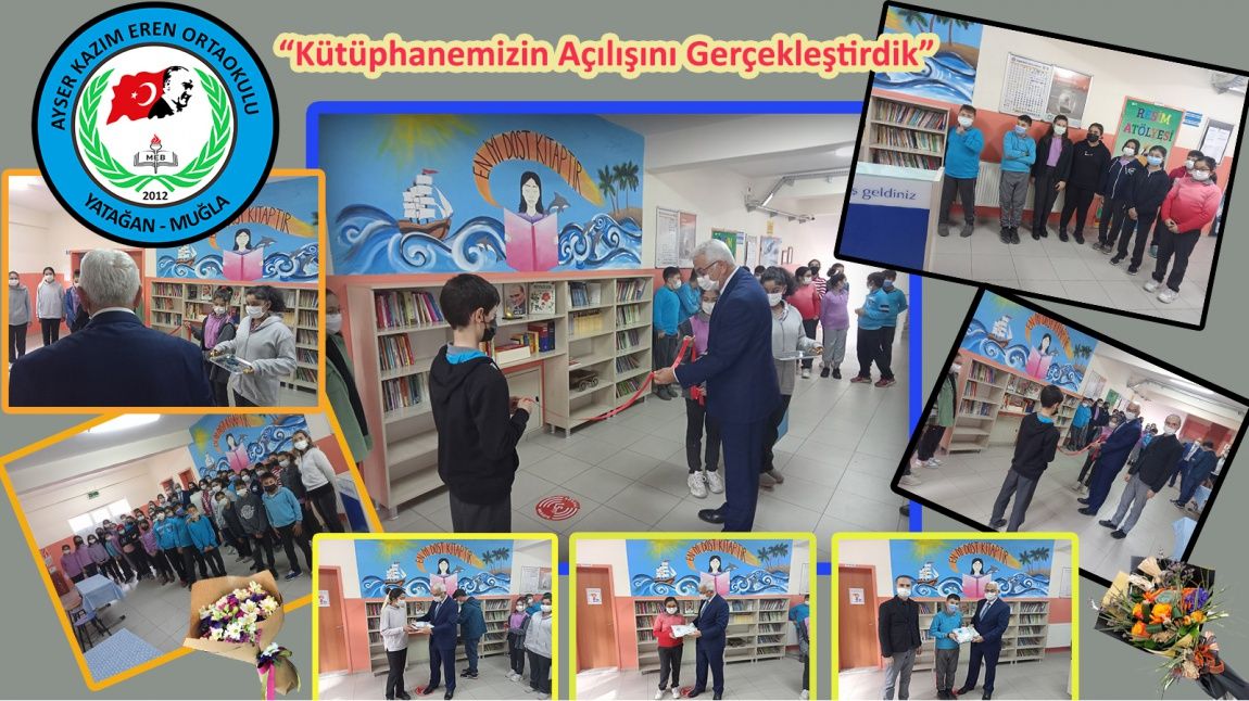 Eğitim - Kütüphanemiz Açıldı